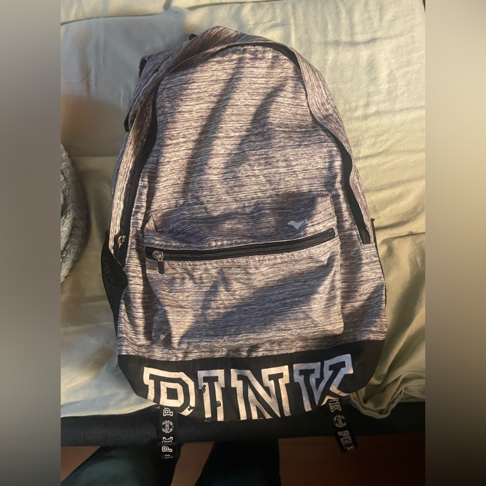 Pink backpack
